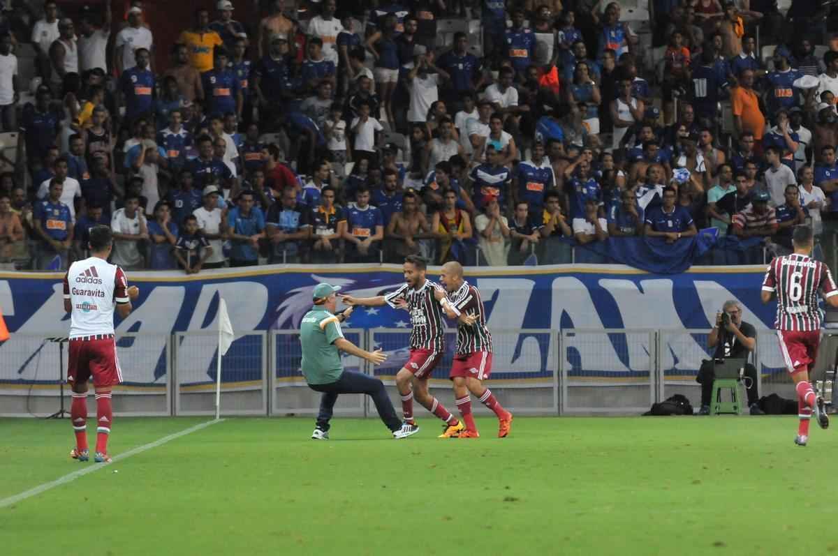 Imagens do jogo entre Cruzeiro e Fluminense, pela 2 rodada da Copa da Primeira Liga