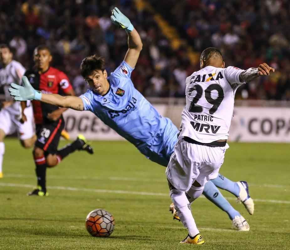 Patric virou o placar para o Galo em Arequipa, no Peru, diante do Melgar