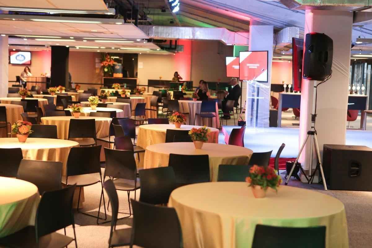 Lounge Vip onde foi realizado o evento