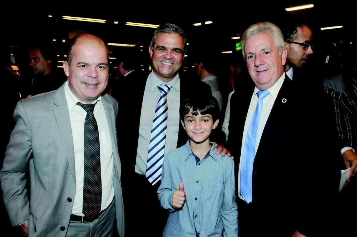 Dionisio Costa Neto, Guilherme Cruz, Bernardo Cruz e Mrcio Rodrigues