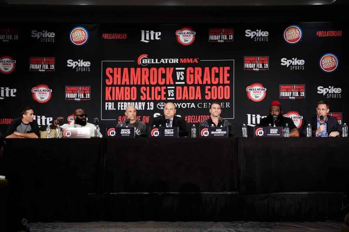 Coletiva reuniu principais atraes do Bellator 149