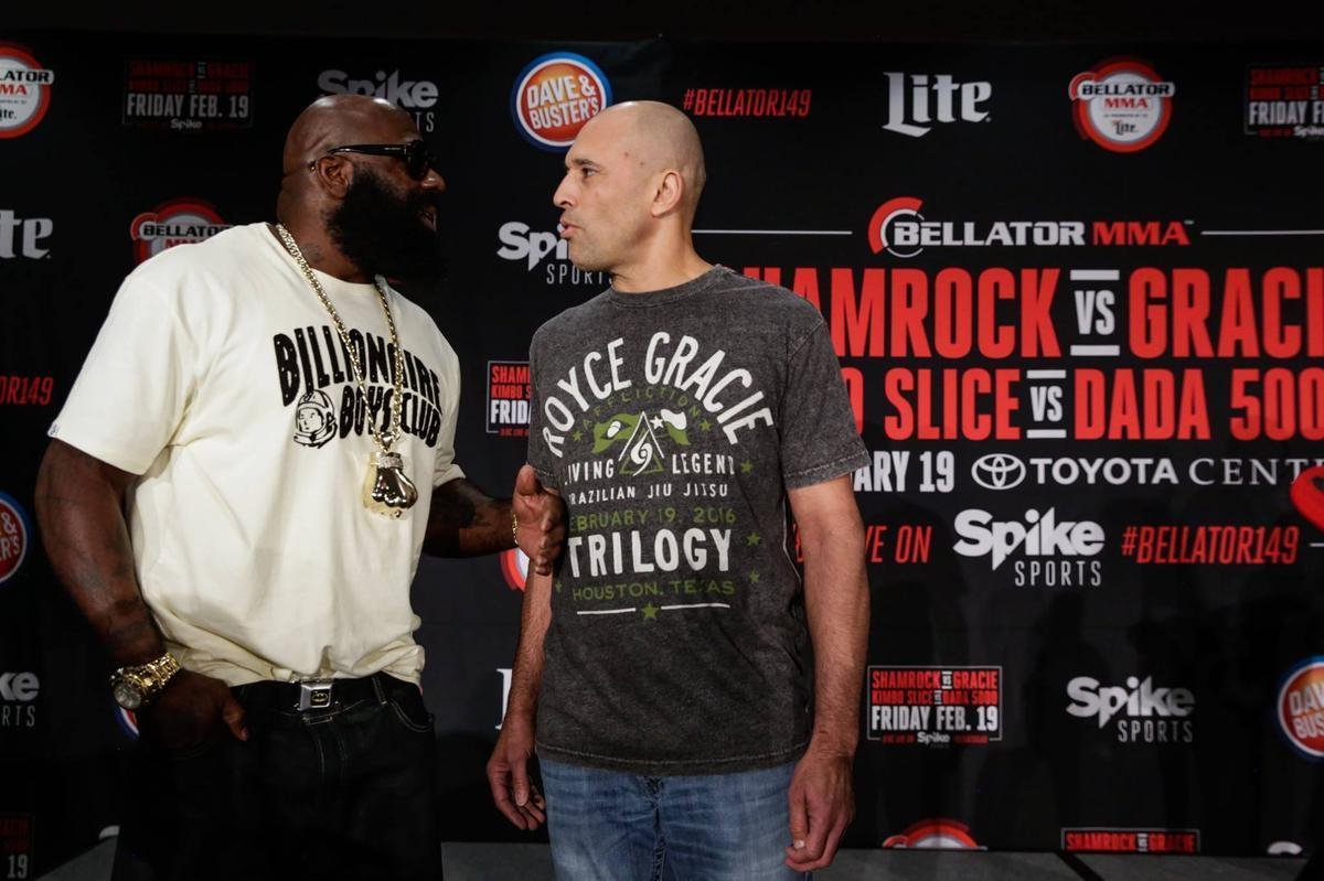 Kimbo Slice e Royce Gracie 