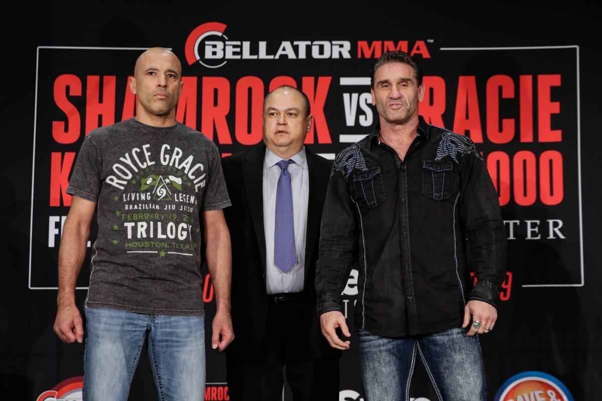 Encarada entre Royce e Shamrock 