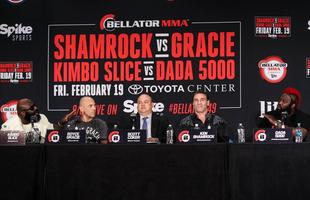 Coletiva em Houston  reuniu principais atraes do Bellator 149