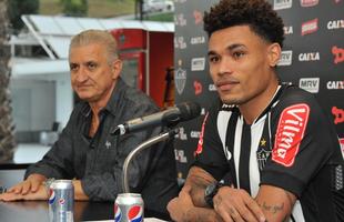 Jnior Urso foi apresentado por Eduardo Maluf nesta sexta-feira, na Cidade do Galo