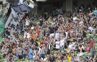 Fotos da torcida do Atltico contra o Boa Esporte, com a ilustre presena de Robinho