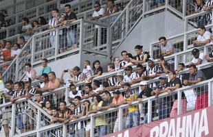 Fotos da torcida do Atltico contra o Boa Esporte, com a ilustre presena de Robinho