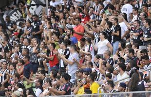 Fotos da torcida do Atltico contra o Boa Esporte, com a ilustre presena de Robinho