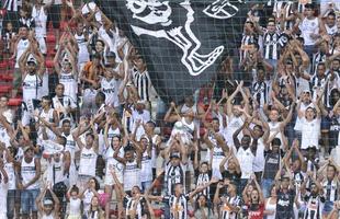 Fotos da torcida do Atltico contra o Boa Esporte, com a ilustre presena de Robinho