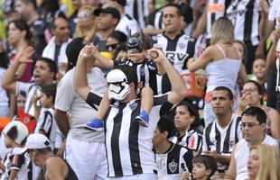 Fotos da torcida do Atltico contra o Boa Esporte, com a ilustre presena de Robinho