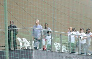 Fotos da torcida do Atltico contra o Boa Esporte, com a ilustre presena de Robinho