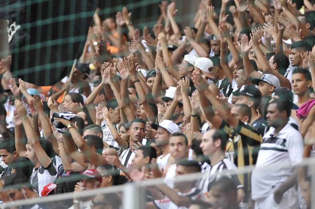 Imagens do jogo entre Atltico e Boa Esporte no Independncia