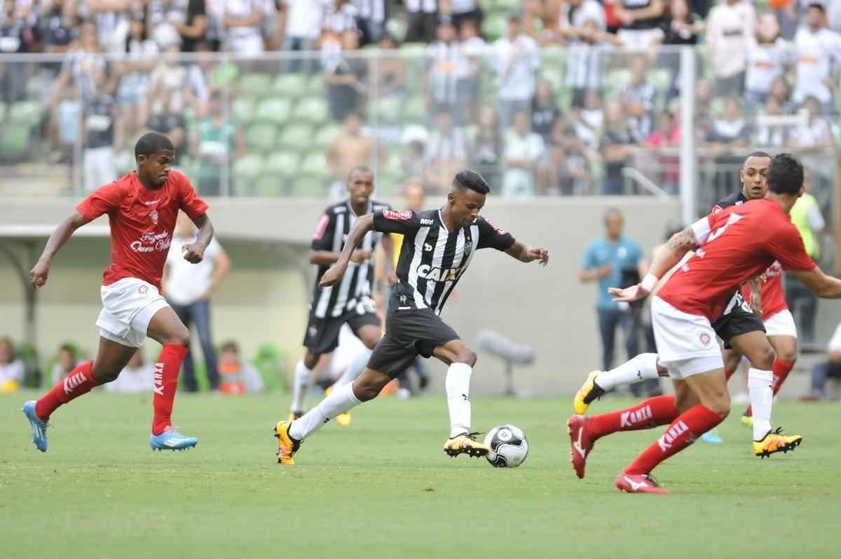 Imagens do jogo entre Atltico e Boa Esporte no Independncia
