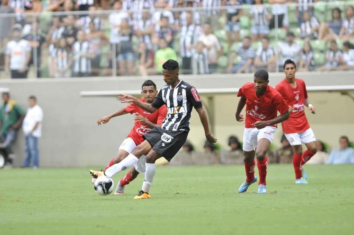 Imagens do jogo entre Atltico e Boa Esporte no Independncia