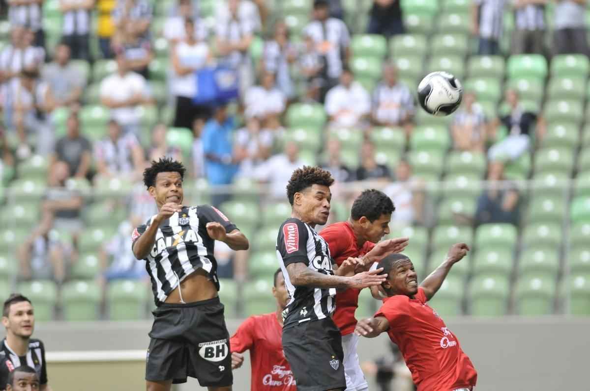 Imagens do jogo entre Atltico e Boa Esporte no Independncia