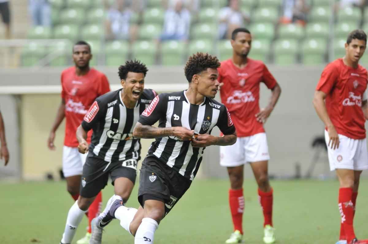 Imagens do jogo entre Atltico e Boa Esporte no Independncia