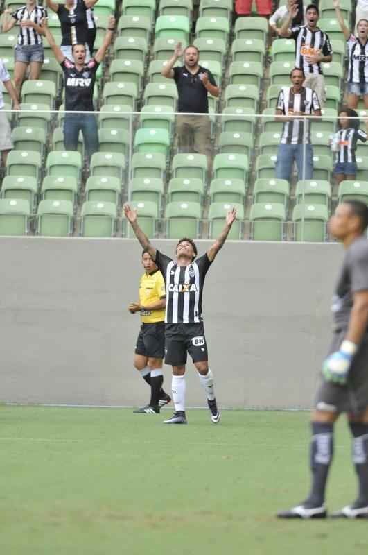 Imagens do jogo entre Atltico e Boa Esporte no Independncia