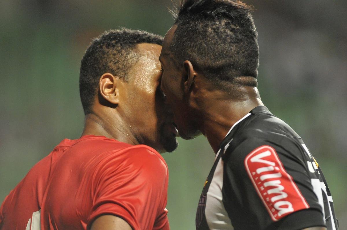 Imagens do jogo entre Atltico e Boa Esporte no Independncia