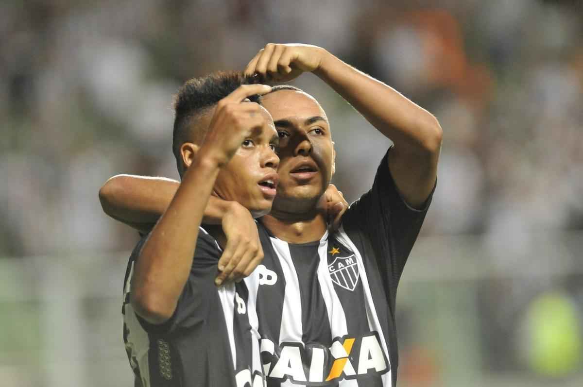 Imagens do jogo entre Atltico e Boa Esporte no Independncia