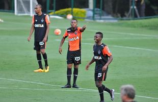 Atltico encerrou a sua preparao para enfrentar o Independiente del Valle, no Independncia, pela segunda rodada do Grupo 5 da Copa Libertadores. Robinho e Cazares podem ser as novidades na formao.