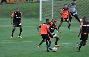 Atltico encerrou a sua preparao para enfrentar o Independiente del Valle, no Independncia, pela segunda rodada do Grupo 5 da Copa Libertadores. Robinho e Cazares podem ser as novidades na formao.