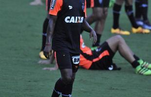 Atltico encerrou a sua preparao para enfrentar o Independiente del Valle, no Independncia, pela segunda rodada do Grupo 5 da Copa Libertadores. Robinho e Cazares podem ser as novidades na formao.