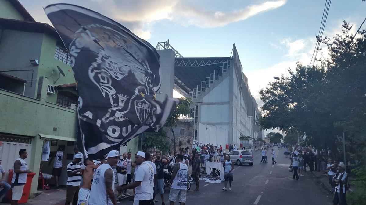 Fotos de ambiente no Independncia antes do jogo entre Atltico e Independiente del Valle pela Copa Libertadores