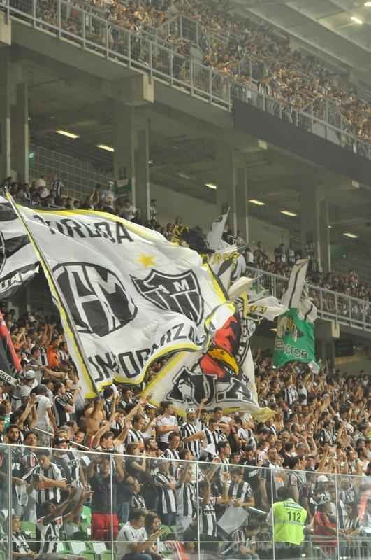Torcida atleticana lotou o Independncia, nesta quarta-feira, para a estreia em casa pela Copa Libertadores
