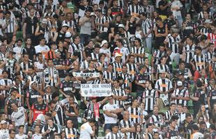 Fotos da torcida do Atltico no Independncia em dia de estreia de Robinho