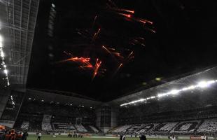 Fotos da torcida do Atltico no Independncia em dia de estreia de Robinho