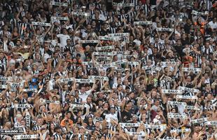 Fotos da torcida do Atltico no Independncia em dia de estreia de Robinho