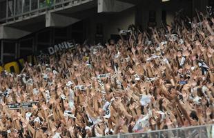 Fotos da torcida do Atltico no Independncia em dia de estreia de Robinho