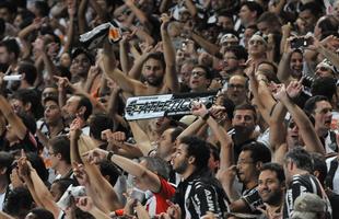 Fotos da torcida do Atltico no Independncia em dia de estreia de Robinho