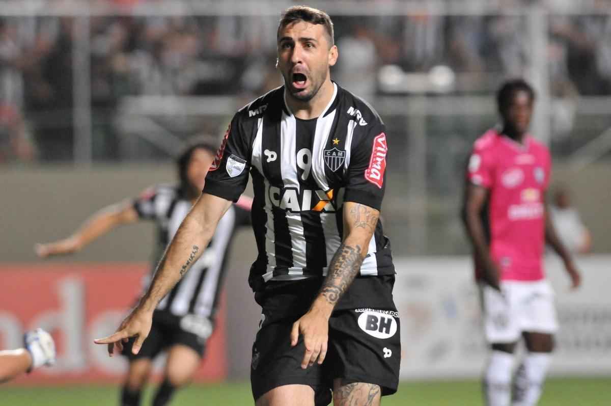 Atltico marcou gol sobre o Del Valle logo aos trs minutos, com Pratto, e explodiu Independncia