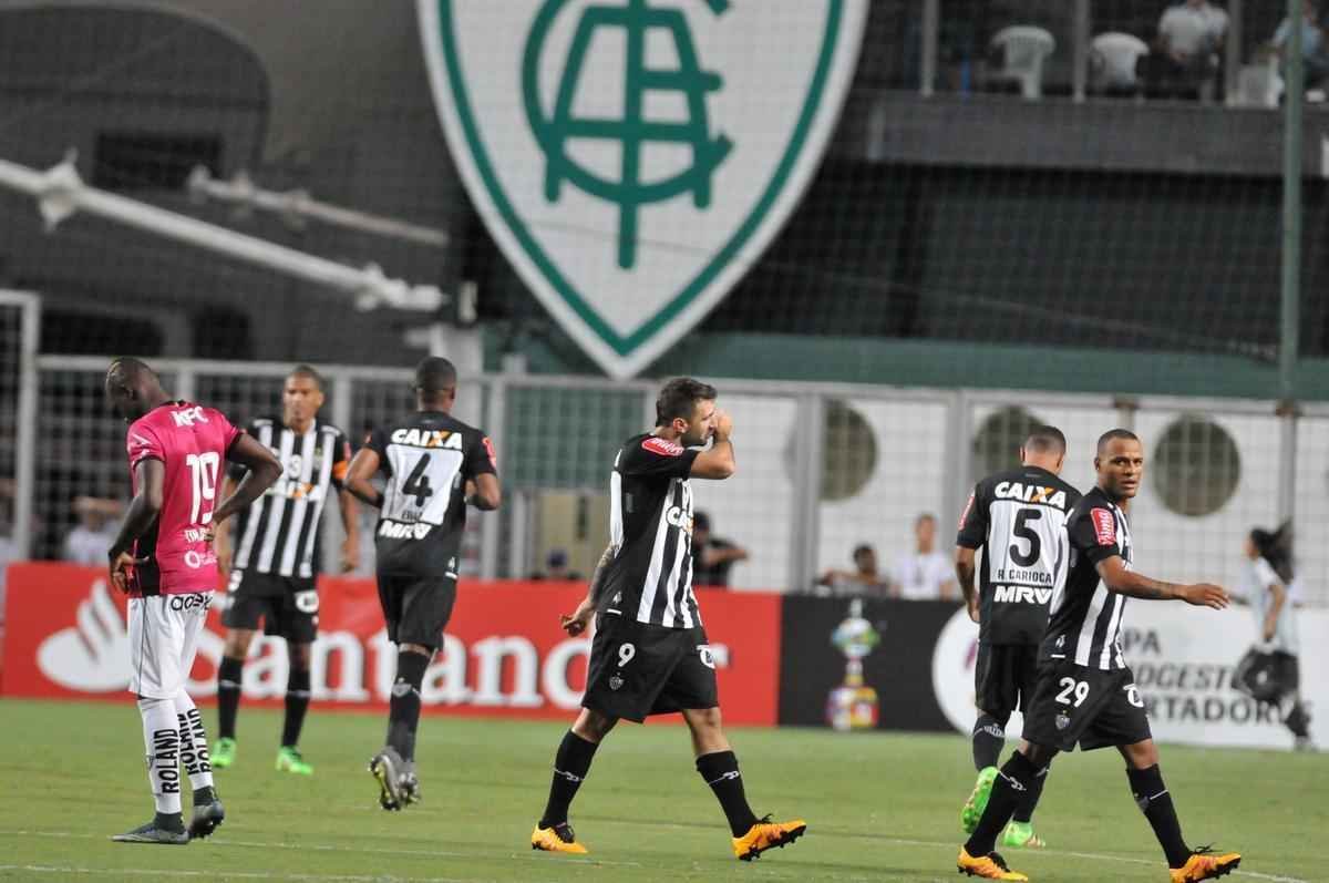 Atltico marcou gol sobre o Del Valle logo aos trs minutos, com Pratto, e explodiu Independncia