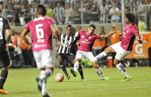 Lances do segundo tempo de Atltico e Del Valle pela Copa Libertadores