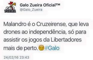 Partida contra o Independiente del Valle, pela Copa Libertadores, foi vencida pelo Galo por 1 a 0