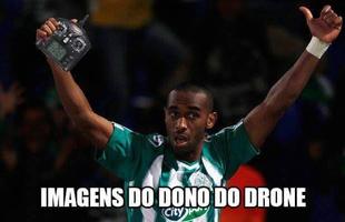 Veja memes do drone que invadiu o gramado do Independncia, no jogo do Atltico