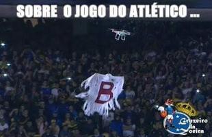 Veja memes do drone que invadiu o gramado do Independncia, no jogo do Atltico