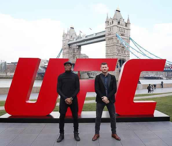 Anderson Silva e Michael Bisping