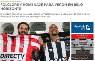 Jornais da Argentina destacam drone 'exportado' e 'curiosa homenagem a Vern' no jogo do Atltico