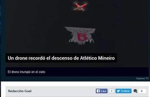 Jornais da Argentina destacam drone 'exportado' e 'curiosa homenagem a Vern' no jogo do Atltico