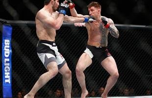 Rustam Khabilov (luva azul) venceu Norman Parke por decis�o un�nime