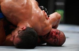 Spider voltou ao UFC com rev�s. Brasileiro chegou a derrubar Bisping, achou que tinha vencido por nocaute, mas acabou perdendo luta por pontos 