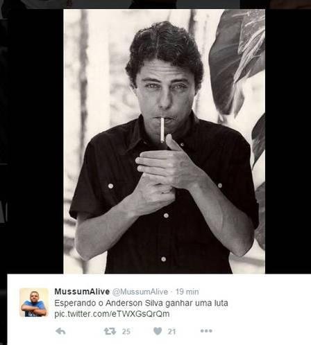 Derrota de Anderson Silva para Michael Bisping, em Londres, deu margem para brincadeiras na internet