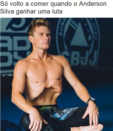 Derrota de Anderson Silva para Michael Bisping, em Londres, deu margem para brincadeiras na internet