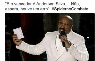 Derrota de Anderson Silva para Michael Bisping, em Londres, deu margem para brincadeiras na internet