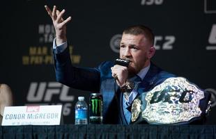 McGregor, Nate Diaz, Miesha Tate e Holly Holm concedem entrevista e vo para encaradas