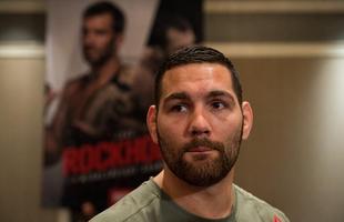 Media Day do UFC 196 - Ex-campeo dos mdios, Chris Weidman marca presena