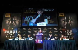 Media Day do UFC 196 - Dana Whtie e as principais atraes do evento
